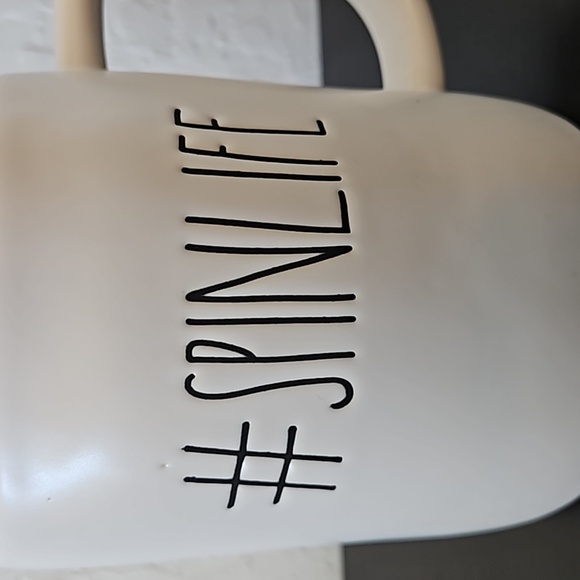 🔴SALE Rae Dunn MUG #SPINLIFE - Picture 4 of 6